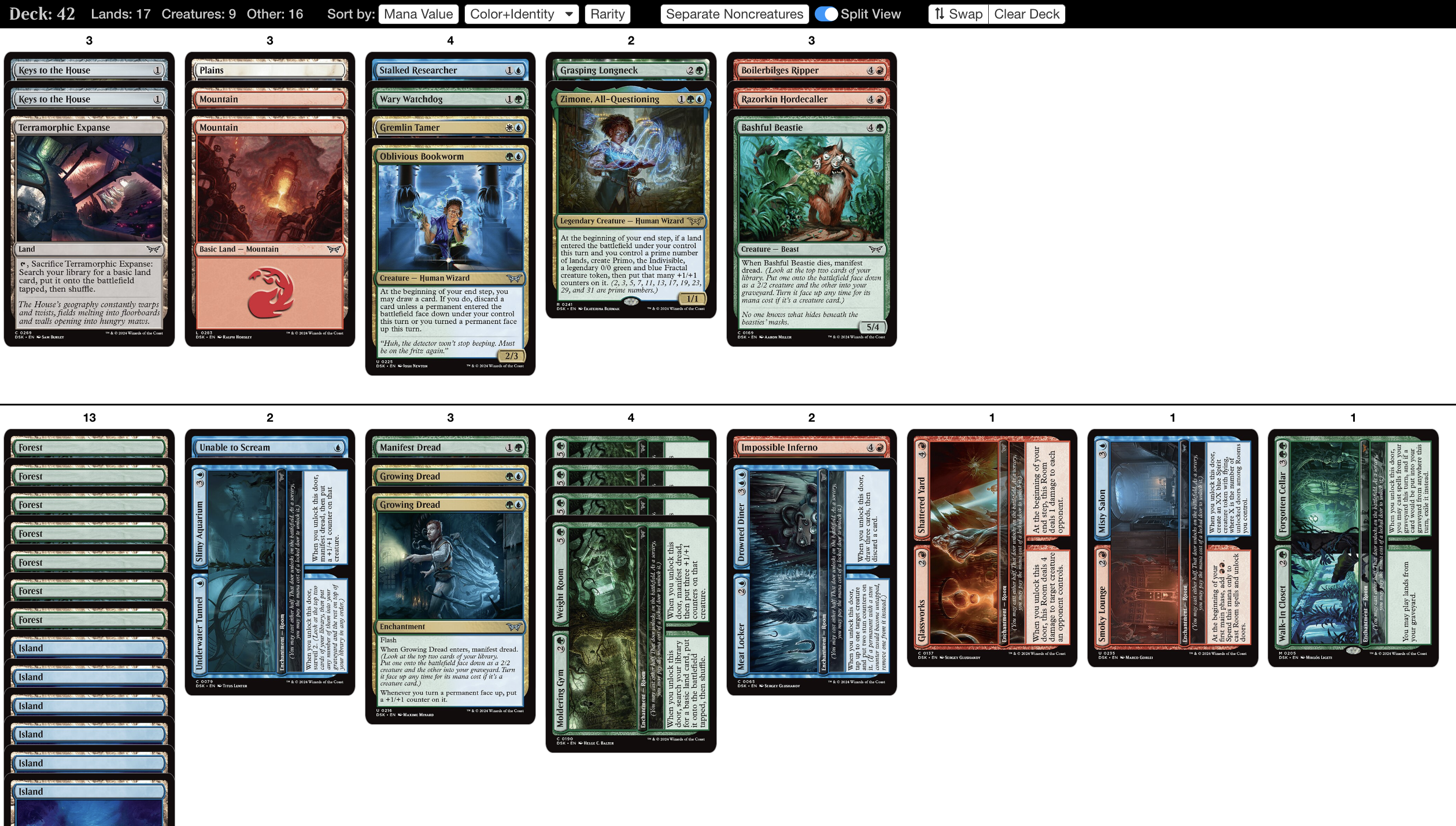 one of the sweetest decks I've ever drafted